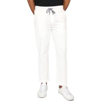 Brooklyn Brigade Solid Drawstring Pants in White at Nordstrom, Size Xx-Large