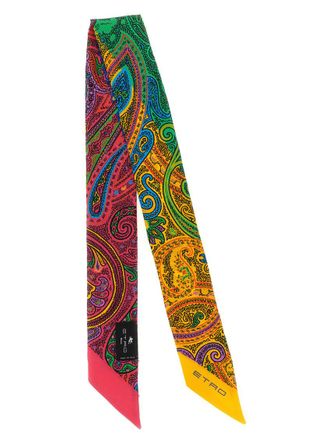 Etro Multicolor Paisleyna Printed Scarf