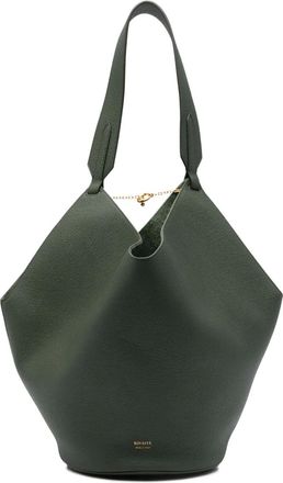 Khaite Borsa tote Lotus piccola - Verde