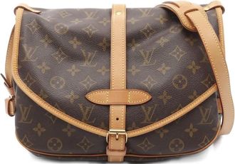 Louis Vuitton Borsa a spalla Saumur 30 2002 - Marrone