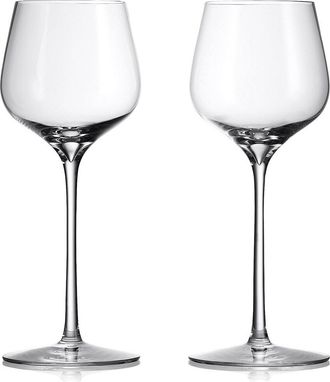 Waterford Set Of 2 Elegance Optic Wine Glasses