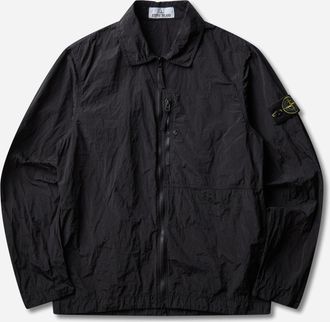 Stone Island Men s Nylon Metal Overshirt Black