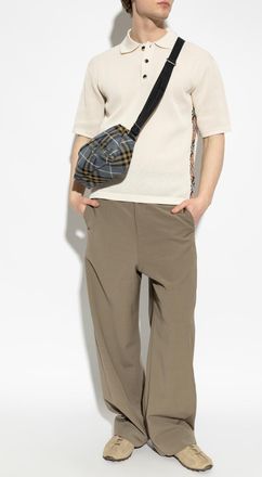 Burberry Polo Marlow, Mens, Cream