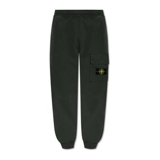 Stone Island Trainingsbroeken - Heren - Sweatpants - Groen - L - Katoen - Broeken