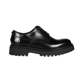 Karl Lagerfeld Smooth leather lace-up shoes