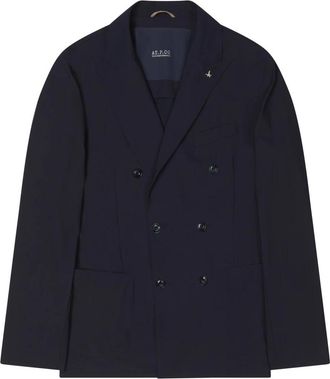 AT.P. CO Blauwe Jassen voor Mannen - Heren - Blazers - Blauw - S - Jassen