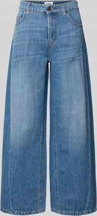 Cambio Cambio Barrel Jeans aus Baumwoll-Leinen-Mix Modell ORIA in Jeansblau, Gr&ouml;&szlig;e 32