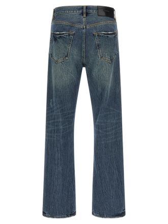 Purple P011 Jeans - Blue