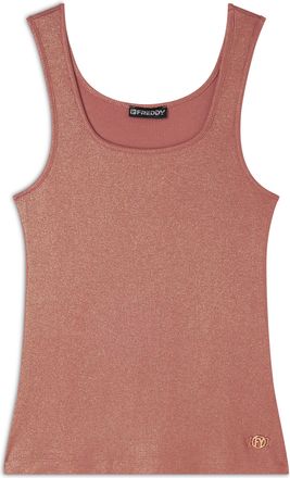 Freddy Canotta in jersey viscosa coated con scollo ampio