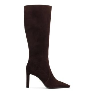 Kazar Botas altas de ante con cremallera - Shoes - Mujer - Marr&oacute;n - 40 EU