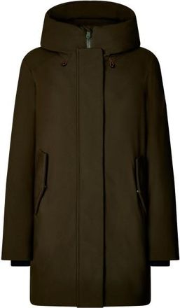 Save The Duck Nellie Mantel f&uuml;r Damen | oliv/schwarz