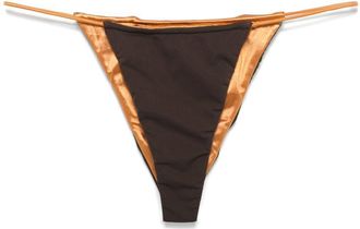 Isa Boulder Slip bikini Zenith - Marrone