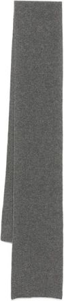 N.Peal ribbed scarf - Grey