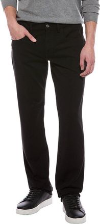 7 For All Mankind The Straight Double Knit Black Jean