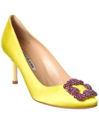 Manolo Blahnik Hangisi 70 Satin Pump