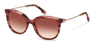 Rodenstock R3344 C Womens Sunglasses Red Size 55