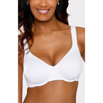 Lascana Womens Unlined Underwire T-Shirt Bra in White at Nordstrom, Size 34Ddd