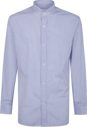 Maison Margiela Shirt Striped Popeline Snapped