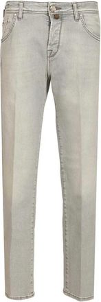 Jacob Cohen Scott Jeans - male - Jacob Coh&euml;n - Slim Fit Jeans - Gray - W37 - Jeans