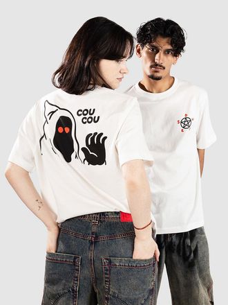 THE DUDES Coucou T-Shirt weiss