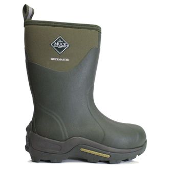 The Original Muck Boot Company Muckmaster Mid Rubber Mens Slip On Boots - Moss - Size:UK 13