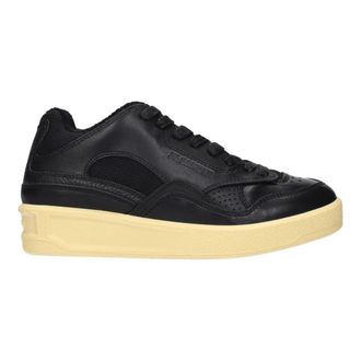 Jil Sander Lage sneaker - Dames - Schoenen - Zwart - Maat: 41 EU Leer