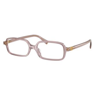 Miu Miu 0MU 01Yv - unisex - Miu Miu - Glasses - Pink - 53 MM - Accessories