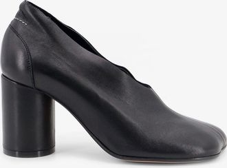 Maison Margiela Decollet&egrave; in pelle con iconica punta Anatomic - MM6 MAISON MARGIELA - gender_Woman