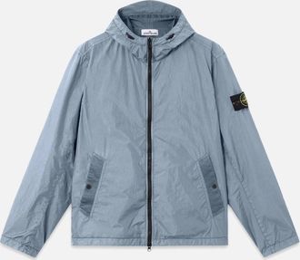 Stone Island Mens S0A23 HOODED JACKET - Blue - Size: Regular/36