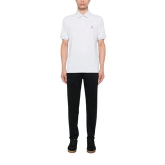 Brunello Cucinelli Pantalones de corte slim - Trousers - Hombre - Negro - 2XL
