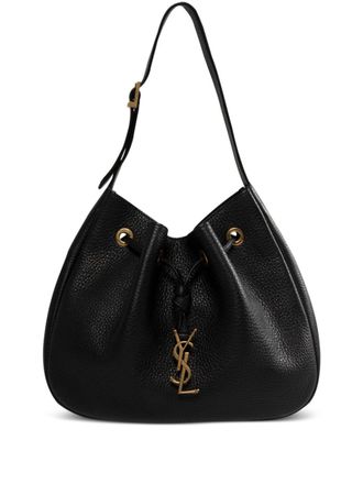 Saint Laurent Paris VII kleine bucket-tas - Zwart