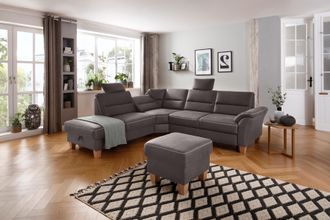 HOME AFFAIRE Ecksofa »Soleo L-Form« komfortabel durch Trapezecke mit Relaxfunktion, auch mit Bettfunktion