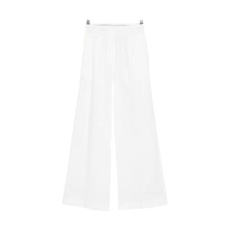 Forte_Forte Wide Trousers, female, White, Size: XS Wide Trousers