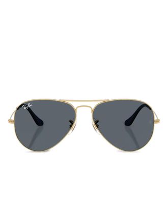 Ray-Ban Occhiali da sole con montatura stile pilota - Oro