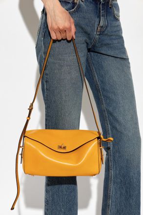 Balenciaga Le 7 Medium Bag, Womens, Orange