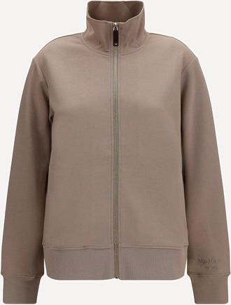 Max Mara Carezza cotton-blend Sweatshirt Female XL
