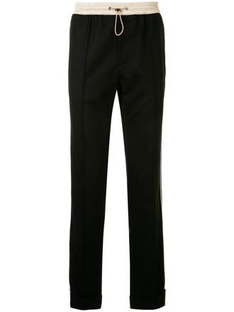 Ports V Pantalon met trekkoordtaille - Zwart