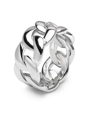 Nialaya Chain Ring in Silver at Nordstrom, Size 10