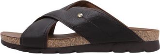 Panama Jack Mens Salman Flat Sandal, Marron C17, 10.5 UK