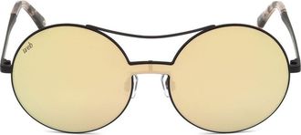 Web Eyewear Transparent Metal Womens Sunglasses