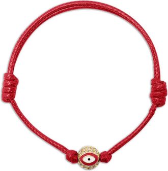 Nialaya Armband met boos oog detail - Goud