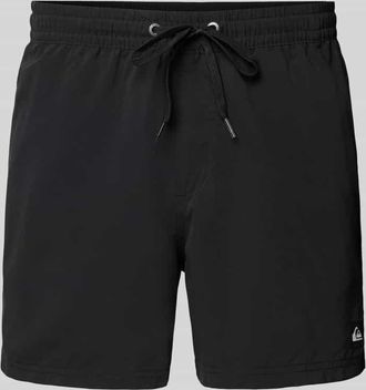 Quiksilver Regular Fit Badehose mit Logo-Patch Modell Everyday in BLACK, Gr&ouml;&szlig;e XXL