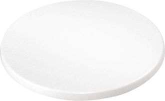 Bolero Ibiza Gg645 piano tavolo rotondo, colore: bianco - Bolero