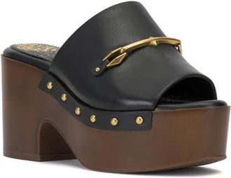 Vince Camuto Efellan Platform Sandal in Black at Nordstrom, Size 6.5