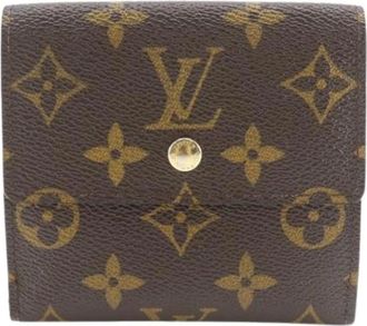 Louis Vuitton Pre-owned Wallets, male, Brown, Size: ONE SIZE Pre-owned Portemonnaie Billets Cartes Cr&eacute;dits Monogram Wallet