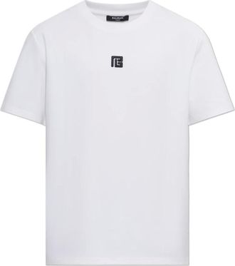 Balmain Hombre, Camisetas, Beige, Talla: 2XL