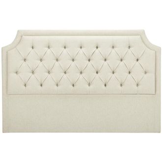 Vente-Unique Testata trapuntata 170 cm Tessuto Beige - JOHENE