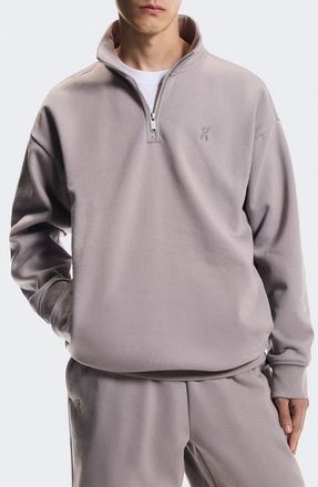 On Club Collective Quarter Zip in Ore at Nordstrom, Size Xx-Large