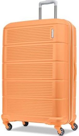 American Tourister Stratum 2.0 Hardside 28 Large Spinner Checked Luggage in Papaya at Nordstrom
