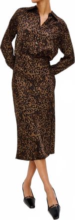 Rails Jazlyn Dress In Ginger Spotted